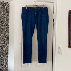 blue jeans crop
